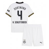 Borussia Dortmund Nico Schlotterbeck #4 Fußballbekleidung 3rd trikot Kinder 2024-25 Kurzarm (+ kurze hosen)